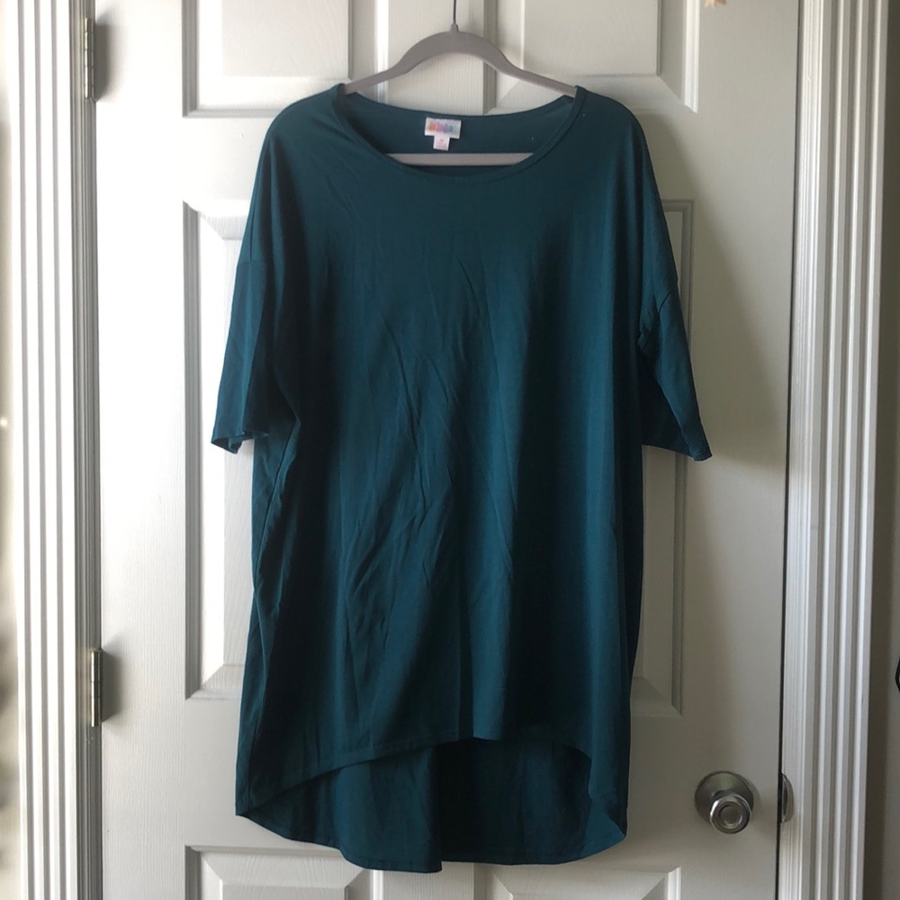 LulaRoe Solid Teal Shirt